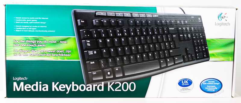 logitech k200 keyboard settings