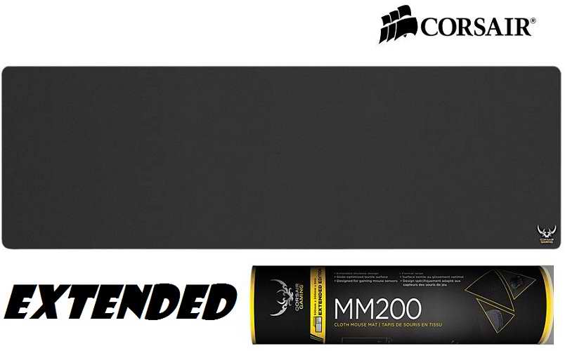 Tapis de souris Corsair MM200, Extended (CH-9000101-WW)